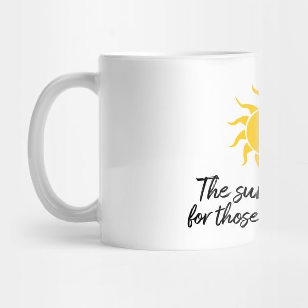 The sun shines for those who see it motivation quote by star trek fanart and more